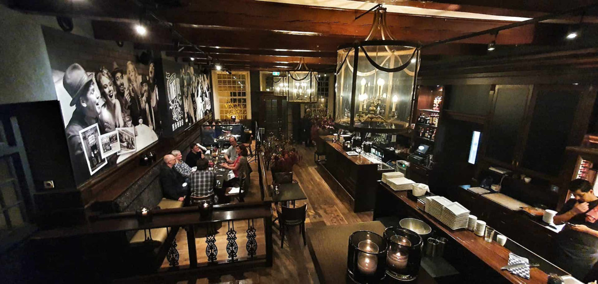 Restaurant Drank Spijslokaal Het Schoutenhuys in Den Burg on Texel, Netherlands.
