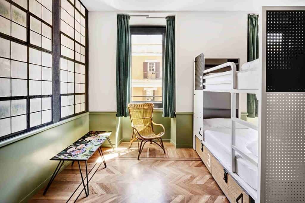 Generator Hostel in Rome, Italy.