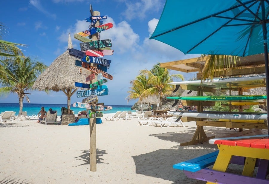 Beaches in Curacao