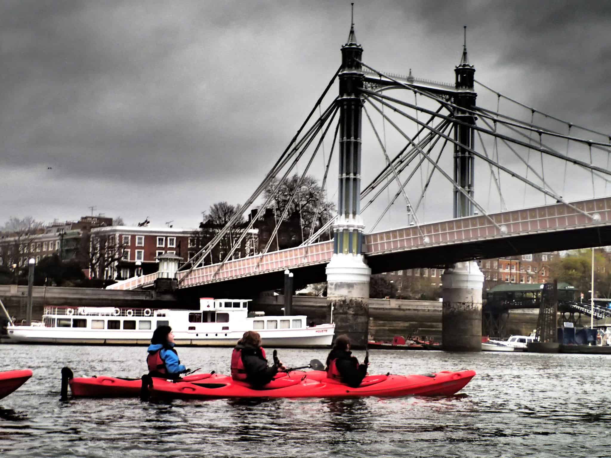 Kayaking on the Thames in London Travel Dudes
